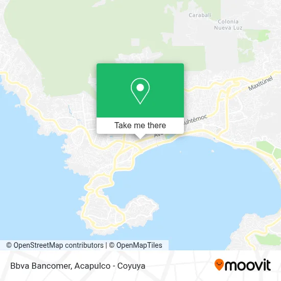 Bbva Bancomer map