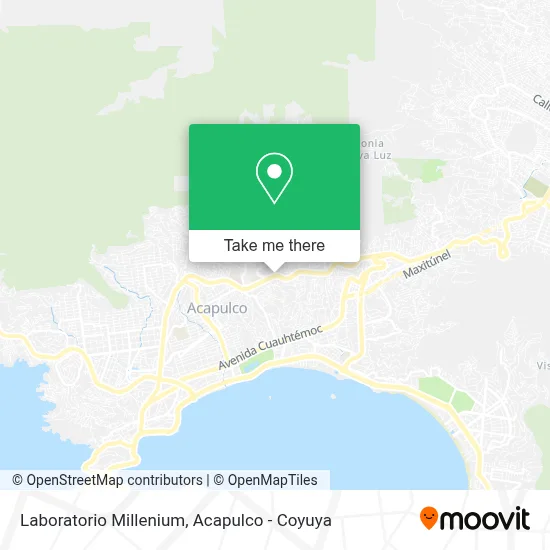 Laboratorio Millenium map