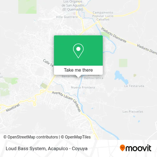 Loud Bass System map