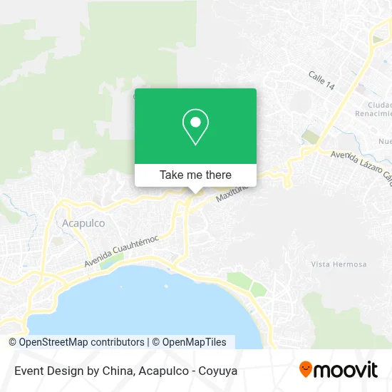 Event Design by China map