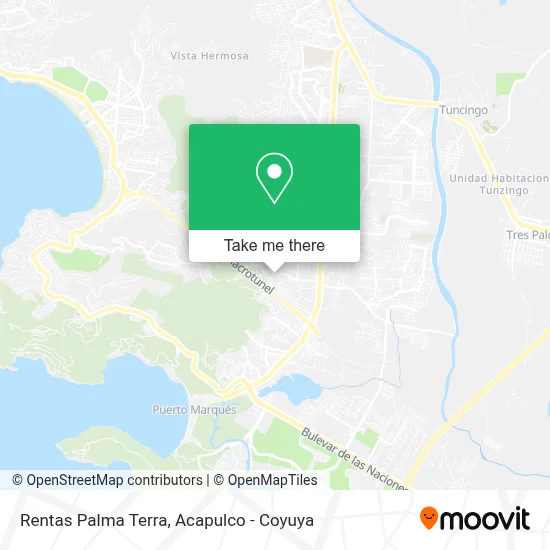 Rentas Palma Terra map