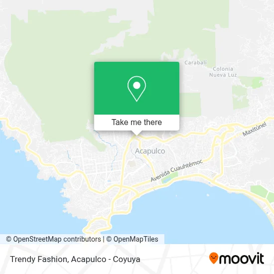 Trendy Moda map