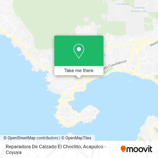 Reparadora De Calzado El Choclito map