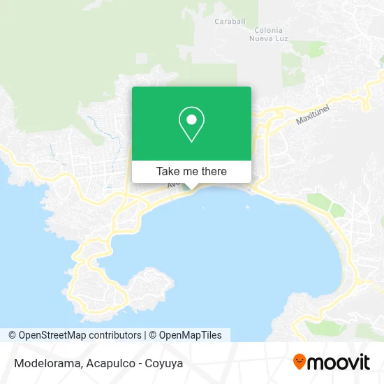 Modelorama map