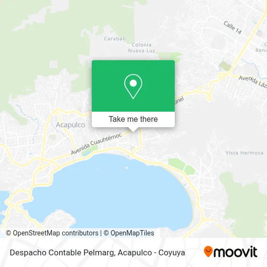 Despacho Contable Pelmarg map