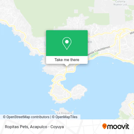 Ropitas Pets map