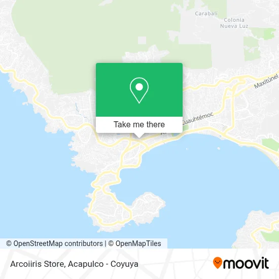 Arcoiiris Store map