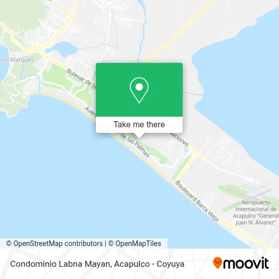 Condominio Labna Mayan map