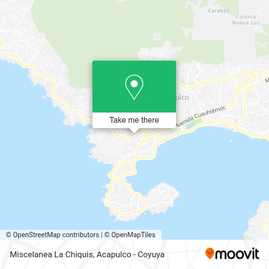 Miscelanea La Chiquis map