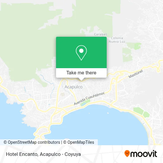 Hotel Encanto map