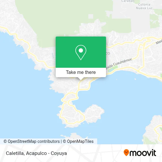 Caletilla map