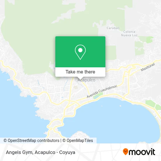 Angels Gym map