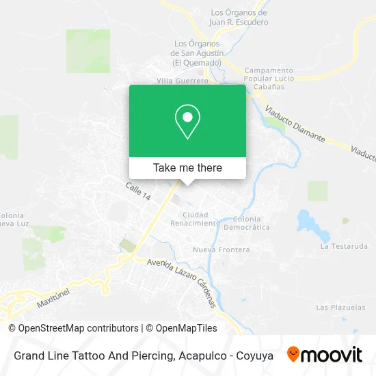 Grand Line Tattoo And Piercing map
