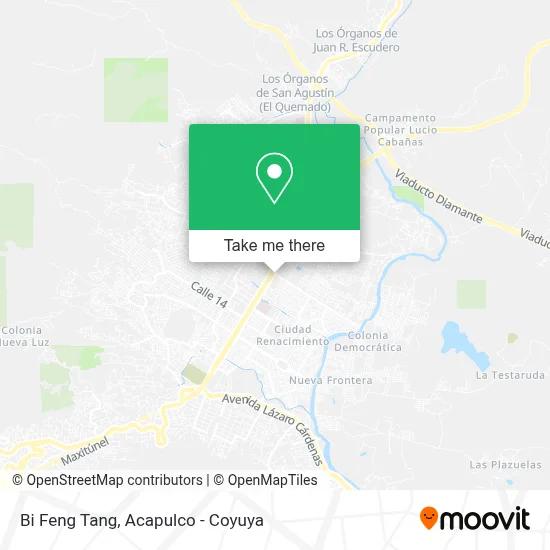 Bi Feng Tang map