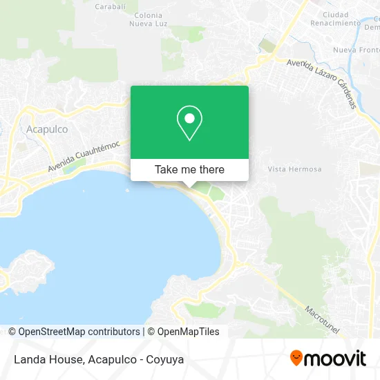Casa Landa map