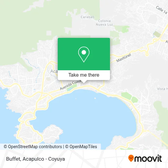 Buffet map