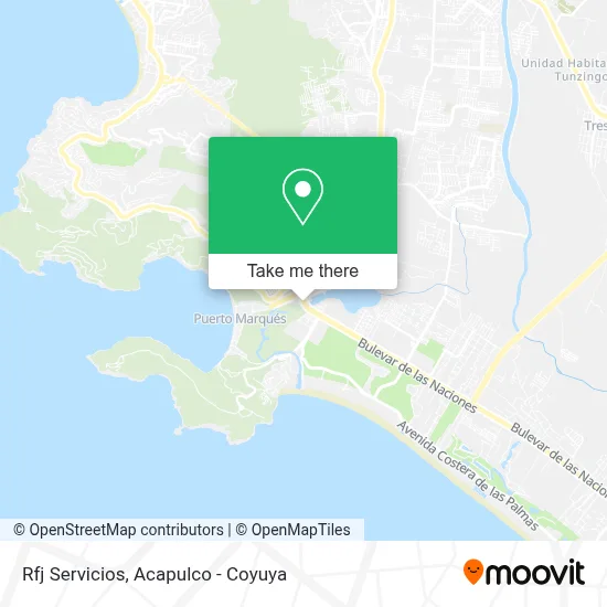 Rfj Servicios map