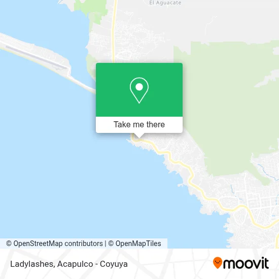 Ladylashes map