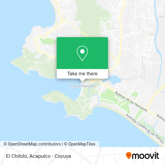 El Chilolo map