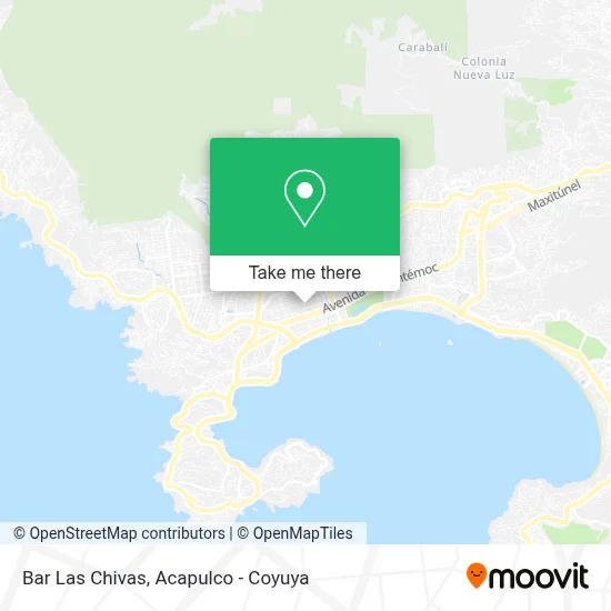Bar Las Chivas map