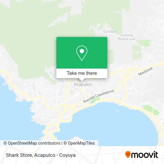 Shark Store map