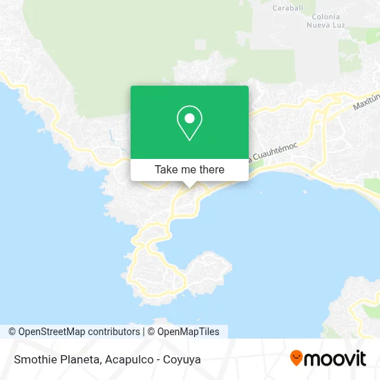 Smothie Planeta map