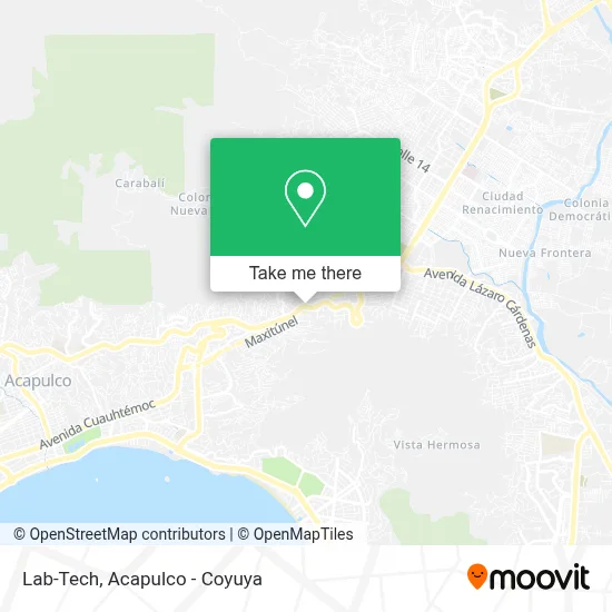 Lab-Tech map