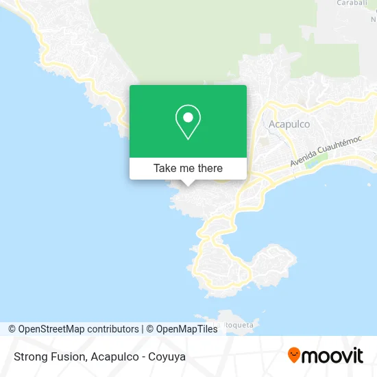 Strong Fusion map