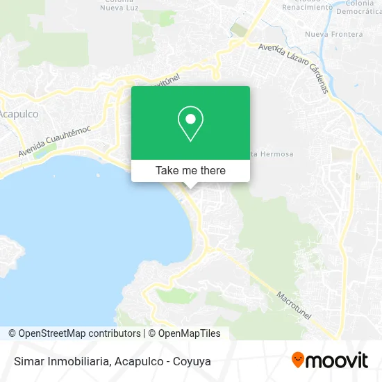 Simar Inmobiliaria map