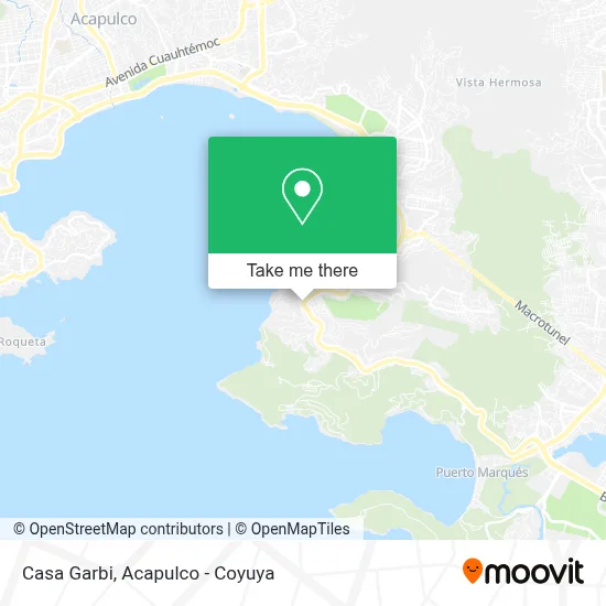 Casa Garbi map