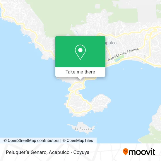Peluquería Genaro map