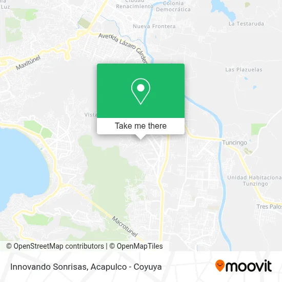 Innovando Sonrisas map