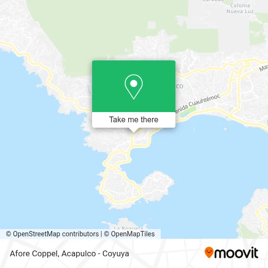 Afore Coppel map