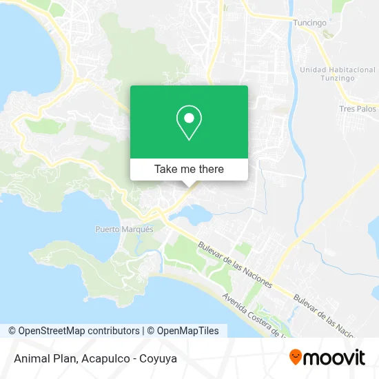 Animal Plan map