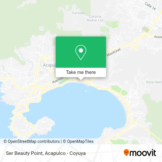 Ser Beauty Point map