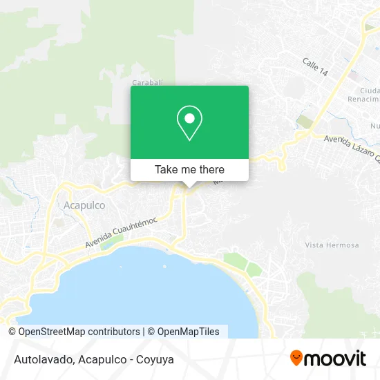 Autolavado map