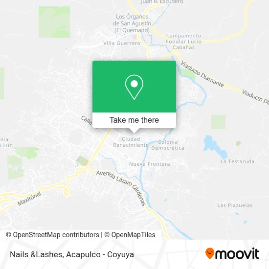 Nails &Lashes map