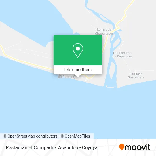 Restauran El Compadre map