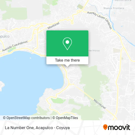 La Number One map
