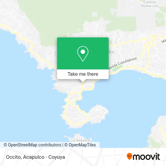 Occito map