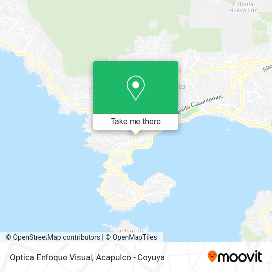 Optica Enfoque Visual map