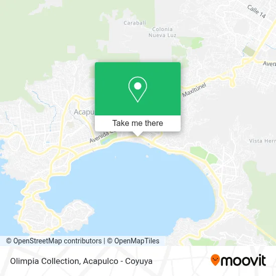 Olimpia Collection map