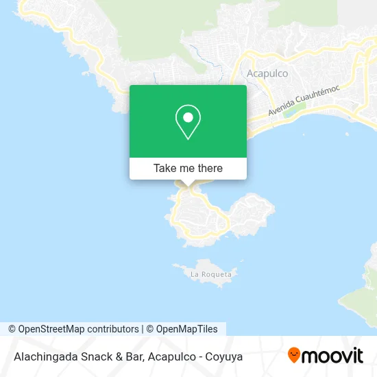 Alachingada Snack & Bar map