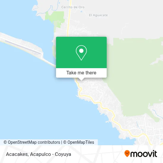 Acacakes map