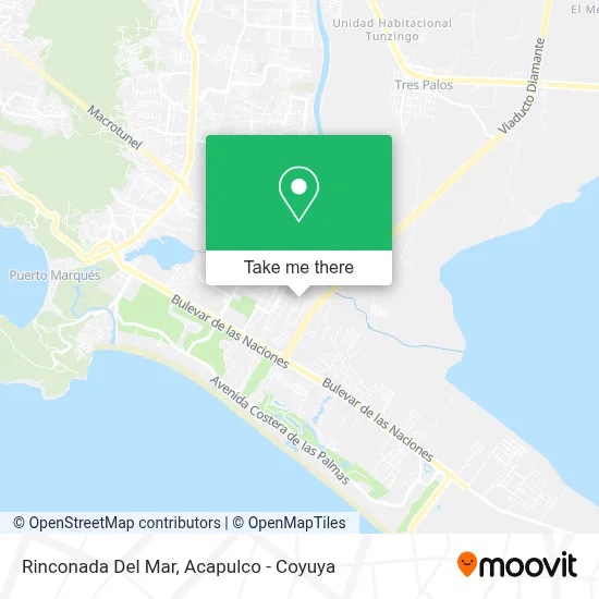 Rinconada Del Mar map