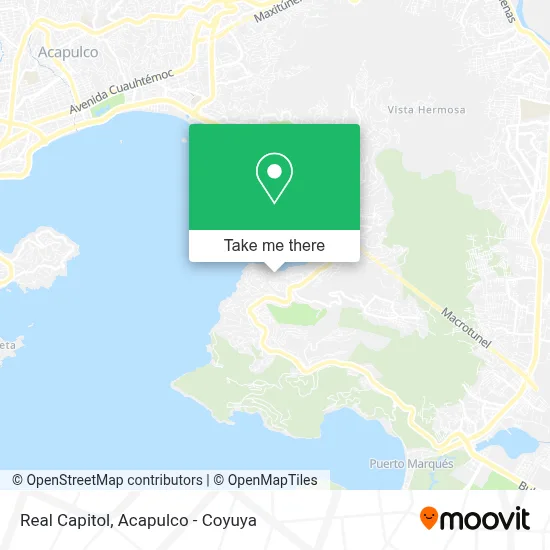 Real Capitol map