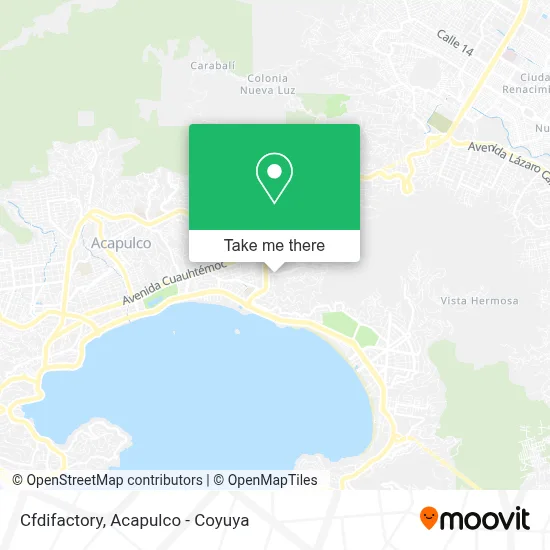 Cfdifactory map
