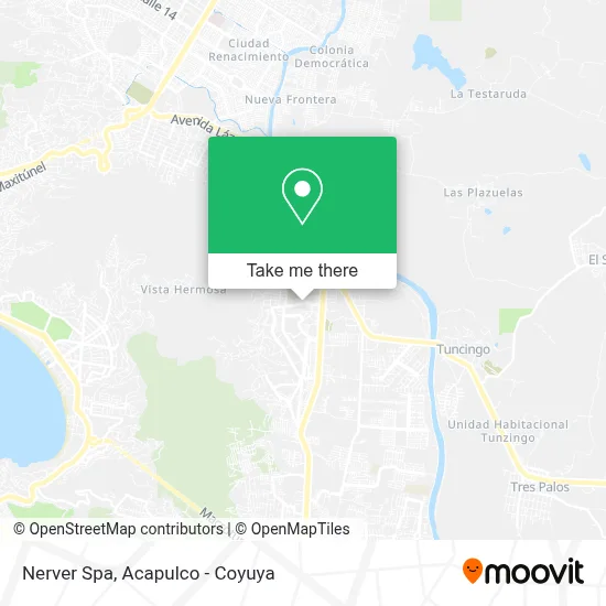 Nerver Spa map