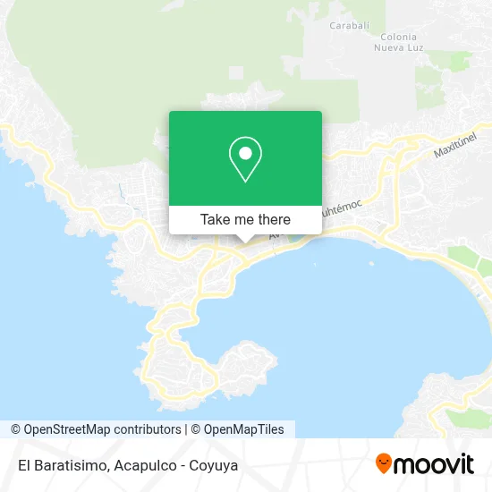 El Baratisimo map