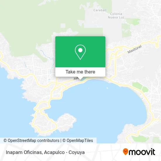 Inapam Oficinas map
